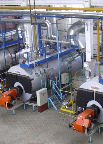 газовая паровая котельная